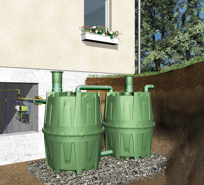 Regnvandstank Hercules 1600 liter