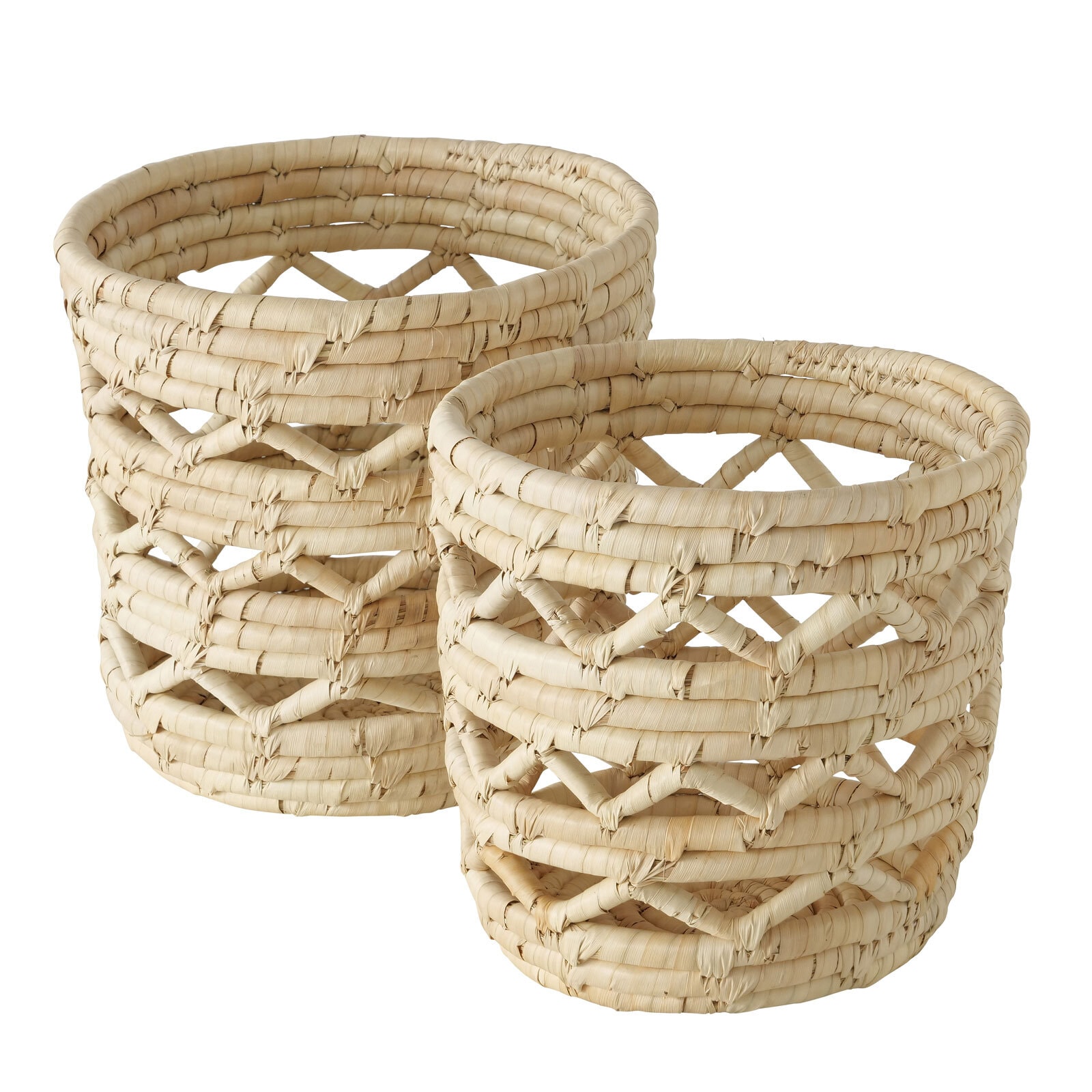 Aufbewahrungskorb SAMILA - NATUR 22 cm beige