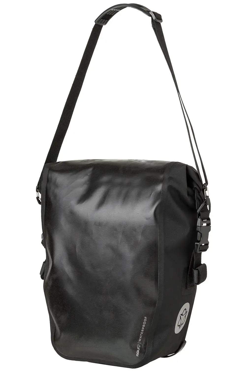 AGU Clean Single Shelter Click'nGo Medium 17L Fietstas Reflective Grijs