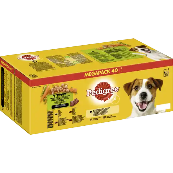 Portionsbeutel Megapack gemischte Selektion in Sauce mit 4 Varietäten