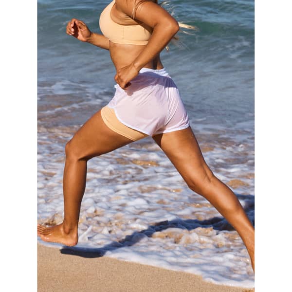 Short trail ROXY HEART INTO IT LAYERED SHORT W PEACH FUZZ