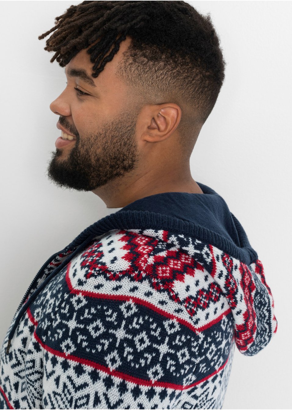 Gilet en maille norvegien