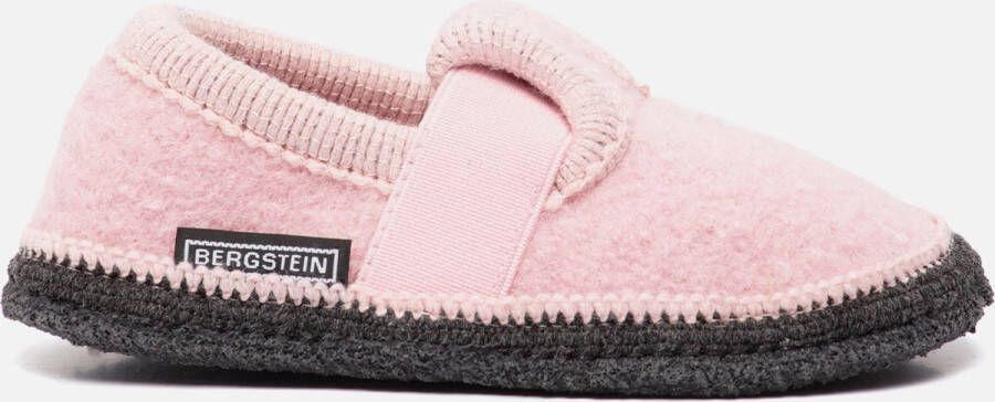 Bergstein Comfy pantoffels lichtroze kids Wol 27