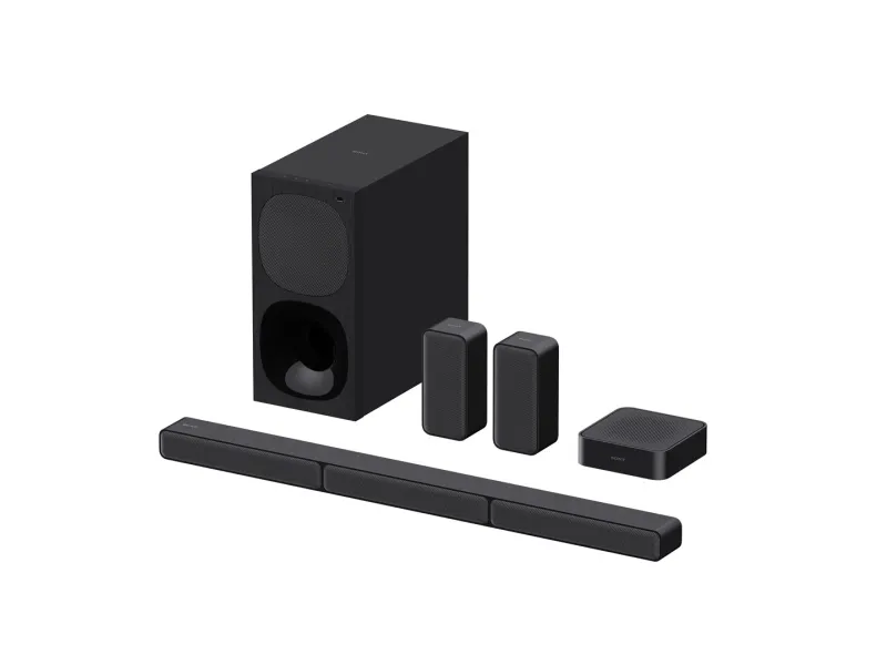 Sony HT-S40R - Lydbarsystem - til hjemmebiograf - 5.1-kanal - trådløs - Bluetooth - 600 Watt (Total)