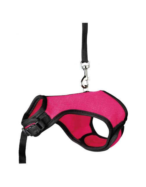 Trixie Soft-Tuig Met Riem Voor Konijnen - Konijnenharnas - 25-32 cm