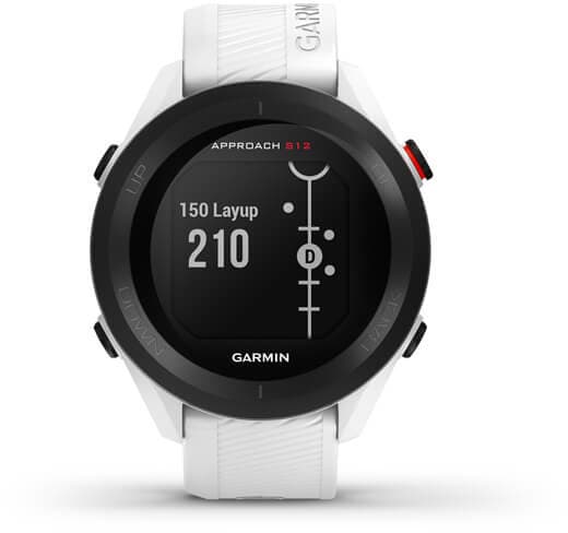 Garmin Approach S12 MIP 43 mm Digital 175 x 175 pixels Touchscreen Black GPS (satellite)