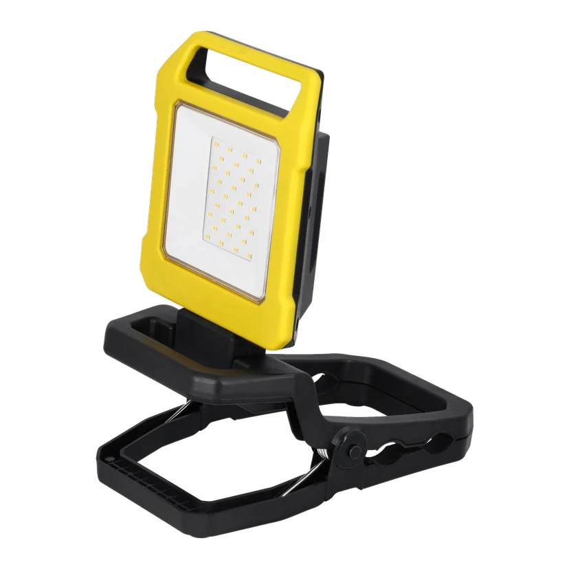 Oppladbar arbeidslampe LED 900 lm 10 W IP54