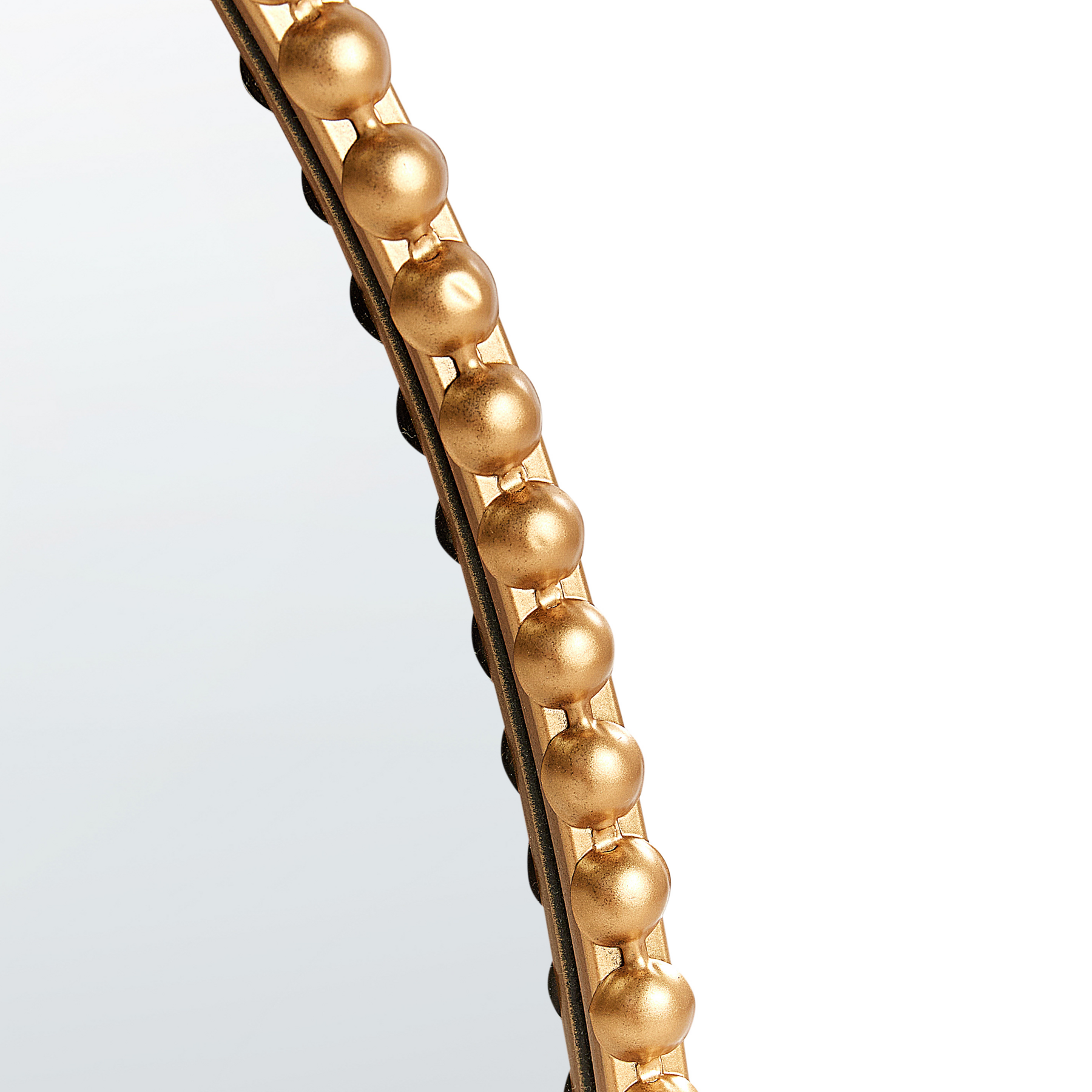 Beliani - OUVEA - Wandspiegel - Goud  - Hars