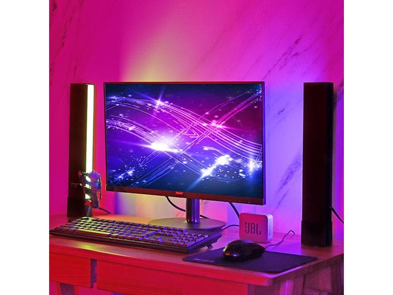 VIJIM Videoleuchte GL01 Smart Ambiance RGB Hintergrundbeleuchtung