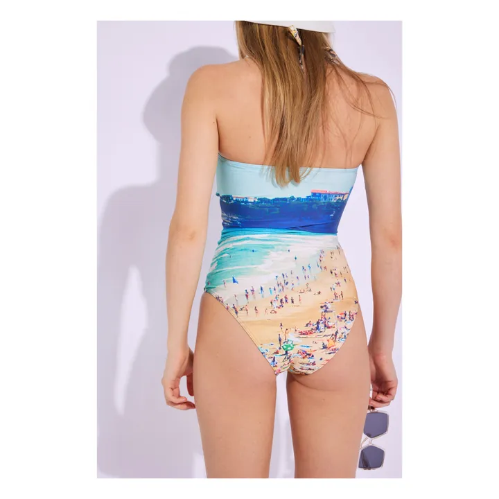 Albertine Maillot 1 Pièce Scarlett Biarritz | Bleu