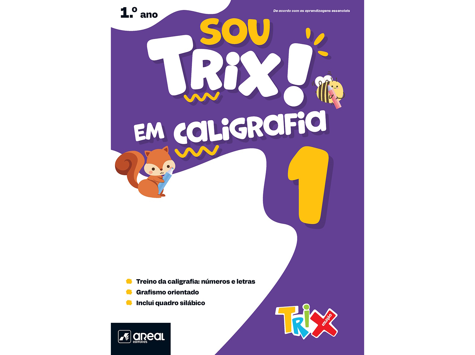 LIVRO SOU TRIX EM CALIGRAFIA 1 - 1º ANO