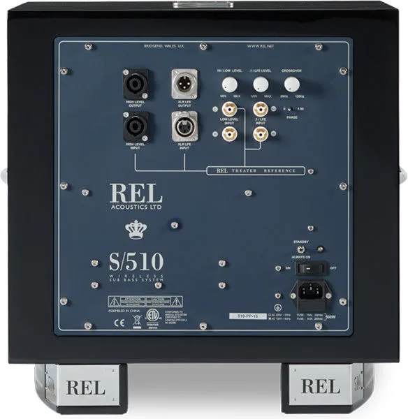 REL S510 Noir Caissons de basses