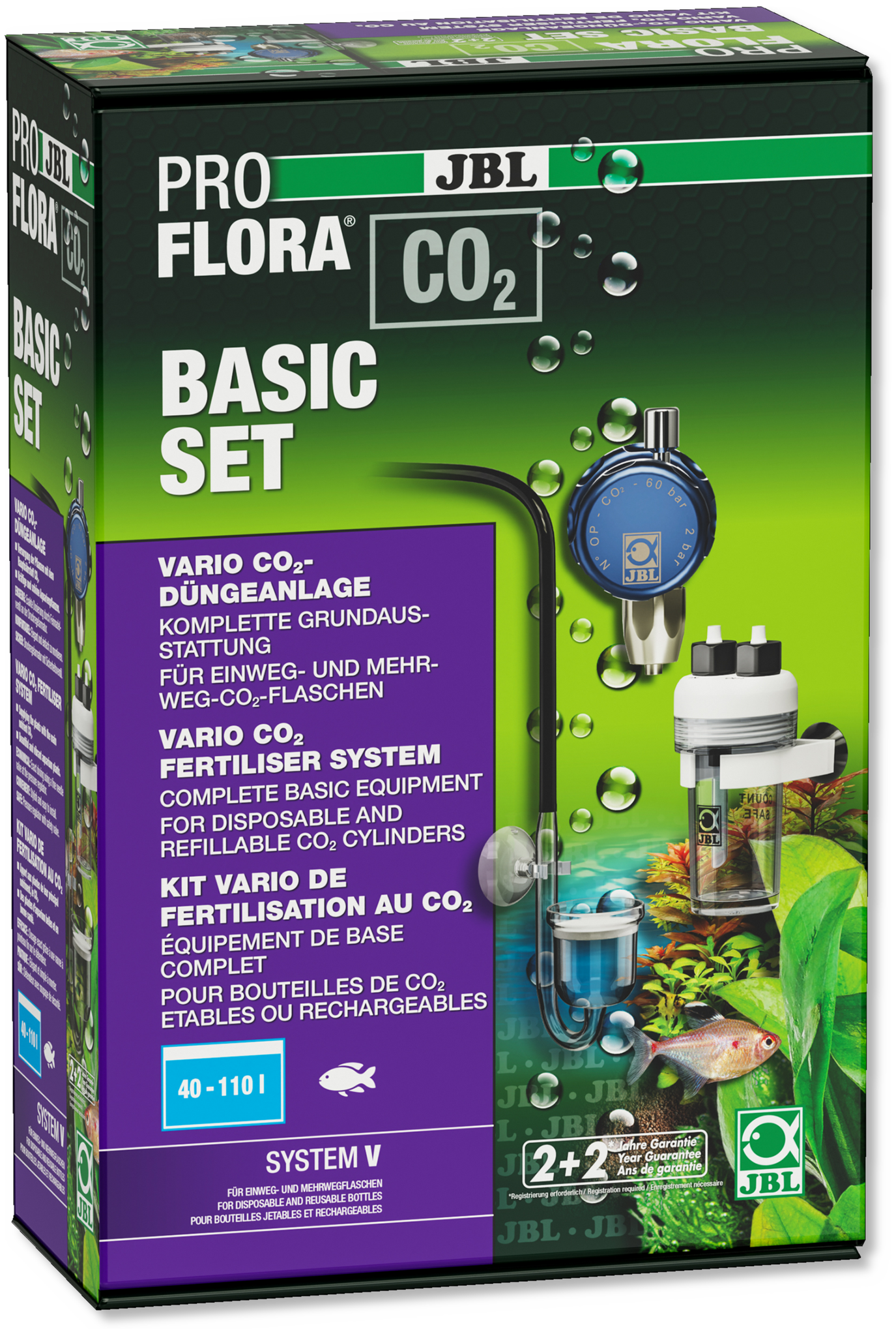 JBL Proflora Co2 Basic Set V | CO2-bemestingsinstallatie