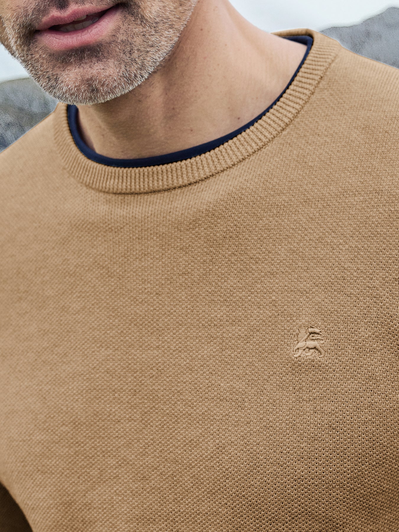 Leichter Herren Strickpullover