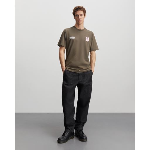 Mads Nørgaard Cotton Jersey Frode Digital Mystery T-shirt, Bungee Cord, XL