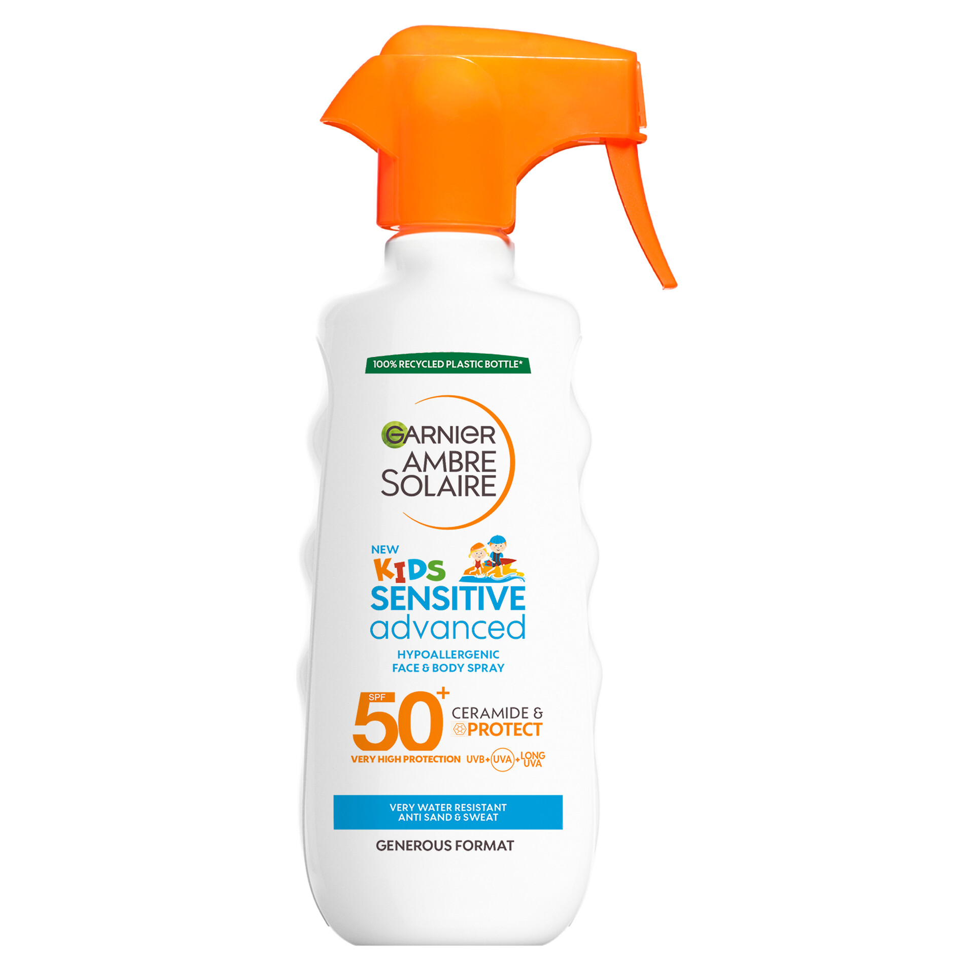 Ambre Solaire Advanced Kids Hypoallergenic Happy Trigger Spray SPF50+ 270ml