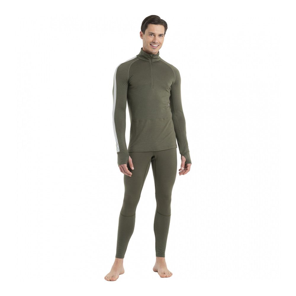 Icebreaker ZONEKNIT 200 - Sous-couche Homme loden/ether/cb