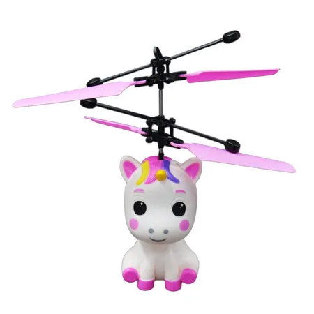 Kögler Mini Flyer Einhorn mit LED-Leuchteffekt