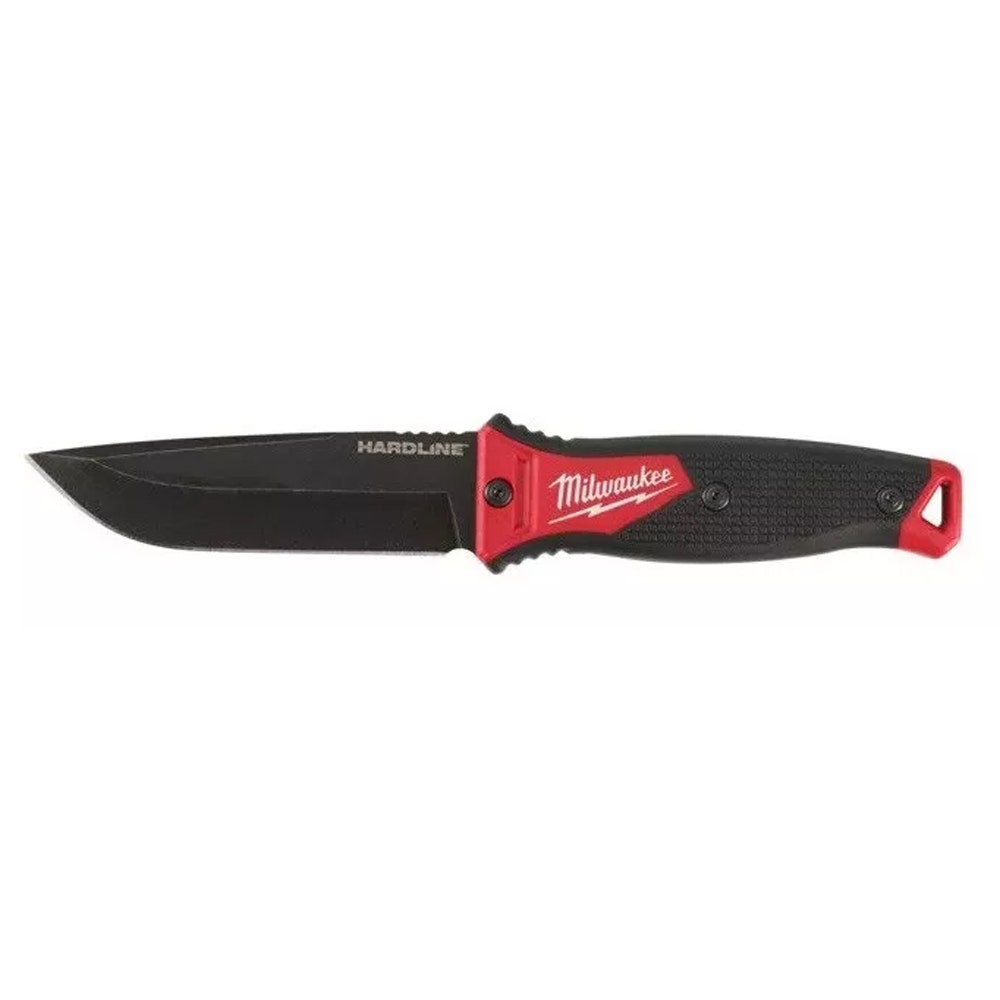 MILWAUKEE 127mm Hardline Fixed Blade Knife w. Molded Sheath 48221928