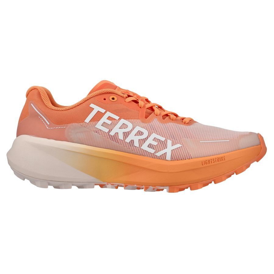 adidas Chaussures de Running Terrex Agravic 3 Trail - Amber Tint/Blanc/Putty Mauve Femme