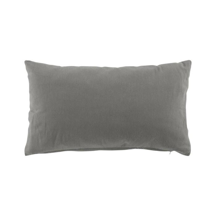 COUSSIN 30X50CM COTON TWILY GRIS