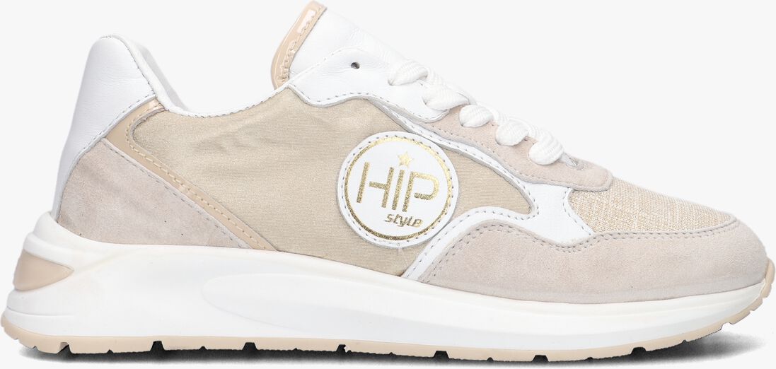HIP beige hip lage sneakers h1094