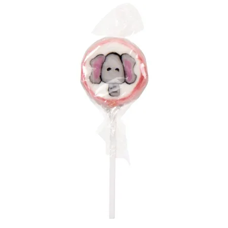 Die Spiegelburg Tierisch bunte Lollies - Bunte Geschenke, 10g, 1 Stück, 4-fach sortiert