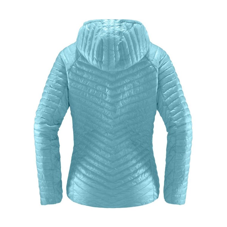 Haglöfs L.I.M Mimic Hooded Jacket Women Frost Blue