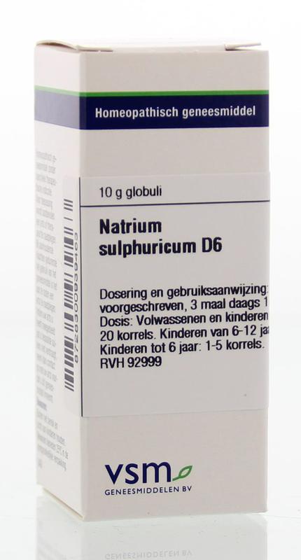 VSM Natrium sulphuricum d6 10g
