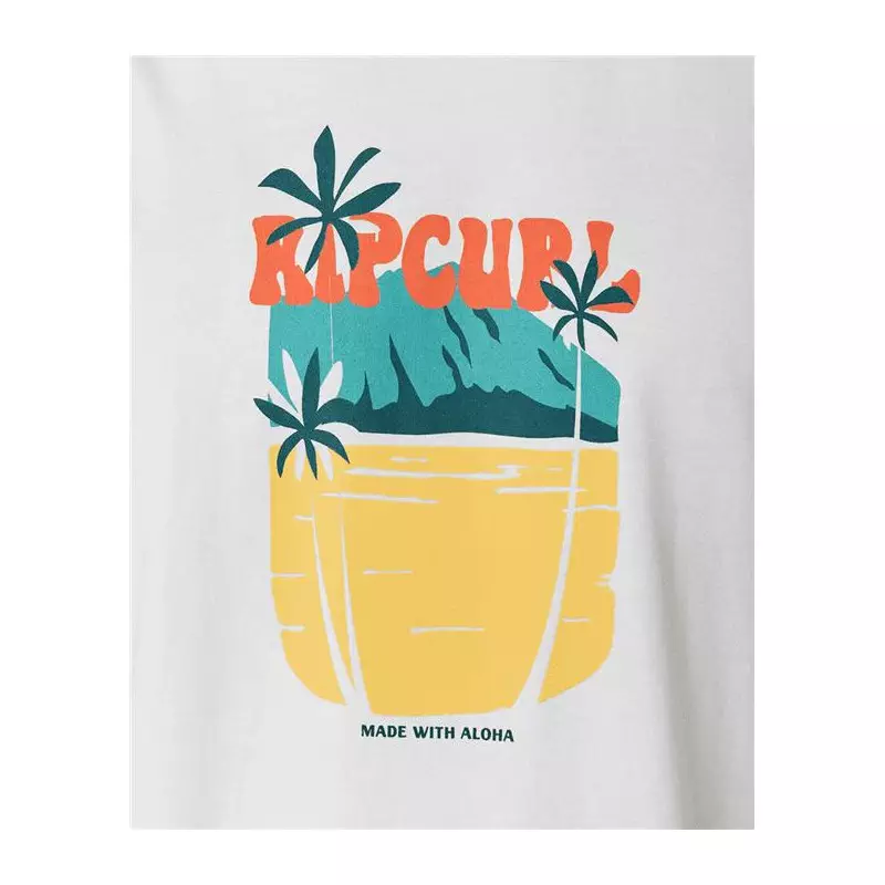 Teeshirt RIPCURL Horizon Front Print Sstee Bone M