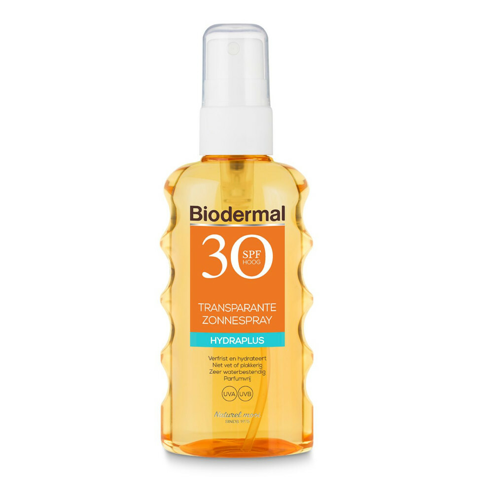 2x Biodermal Zonnespray Transparant SPF 30175 ml