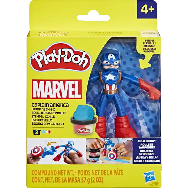 Marvel Captain America Stempel-Schild