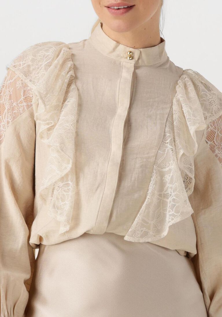 beige bruuns bazaar blouses yona shirt