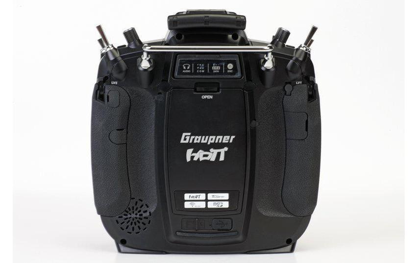 Fernsteuerung mz-16 16-Kanal HoTT<br>Professioneller 16-Kanal Sender für Flugmodelle