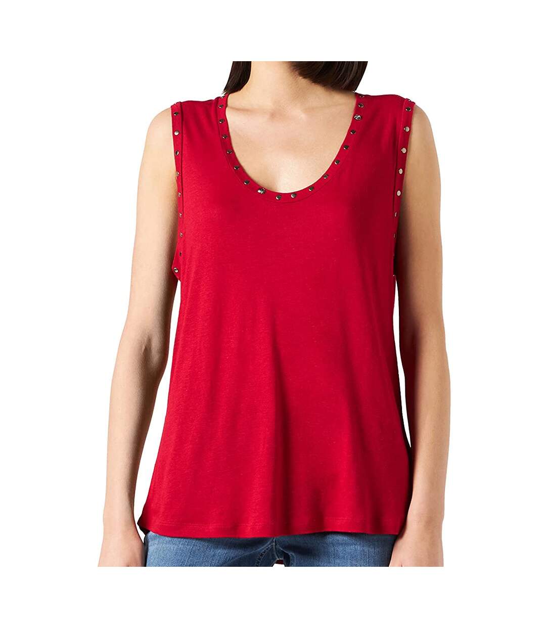 Débardeur Rouge Femme Kaporal Kam