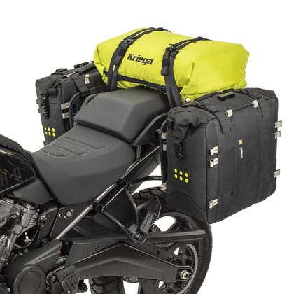 Sacoche de selle Kriega Rollpack-40 (40 litres) Universel - Jaune / Noir