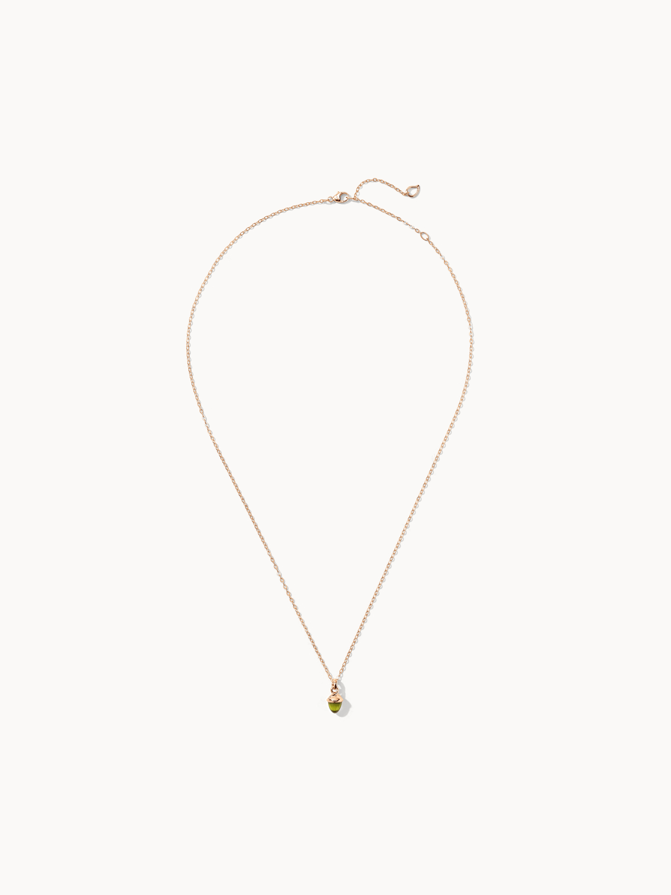 TAMARA COMOLLI Halskette NECKLACE 'MYMIKADO' WITH PERIDOT aus 18K Roségold mit Peridot