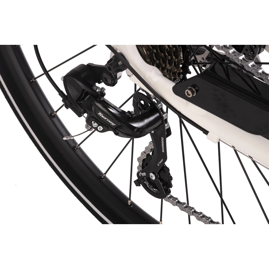 Adore Alu E-Citybike Damen Hollandia Mantova 28'' E-Bike weiß 7 Gänge weiß