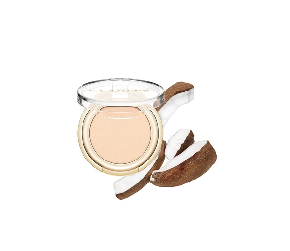 Clarins Ombre Mono Eyeshadow01 Matte Ivory