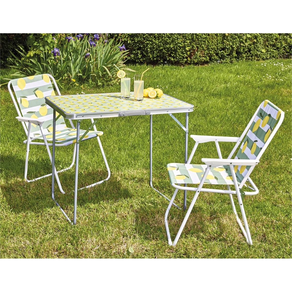 Chaise ou table pliable citron