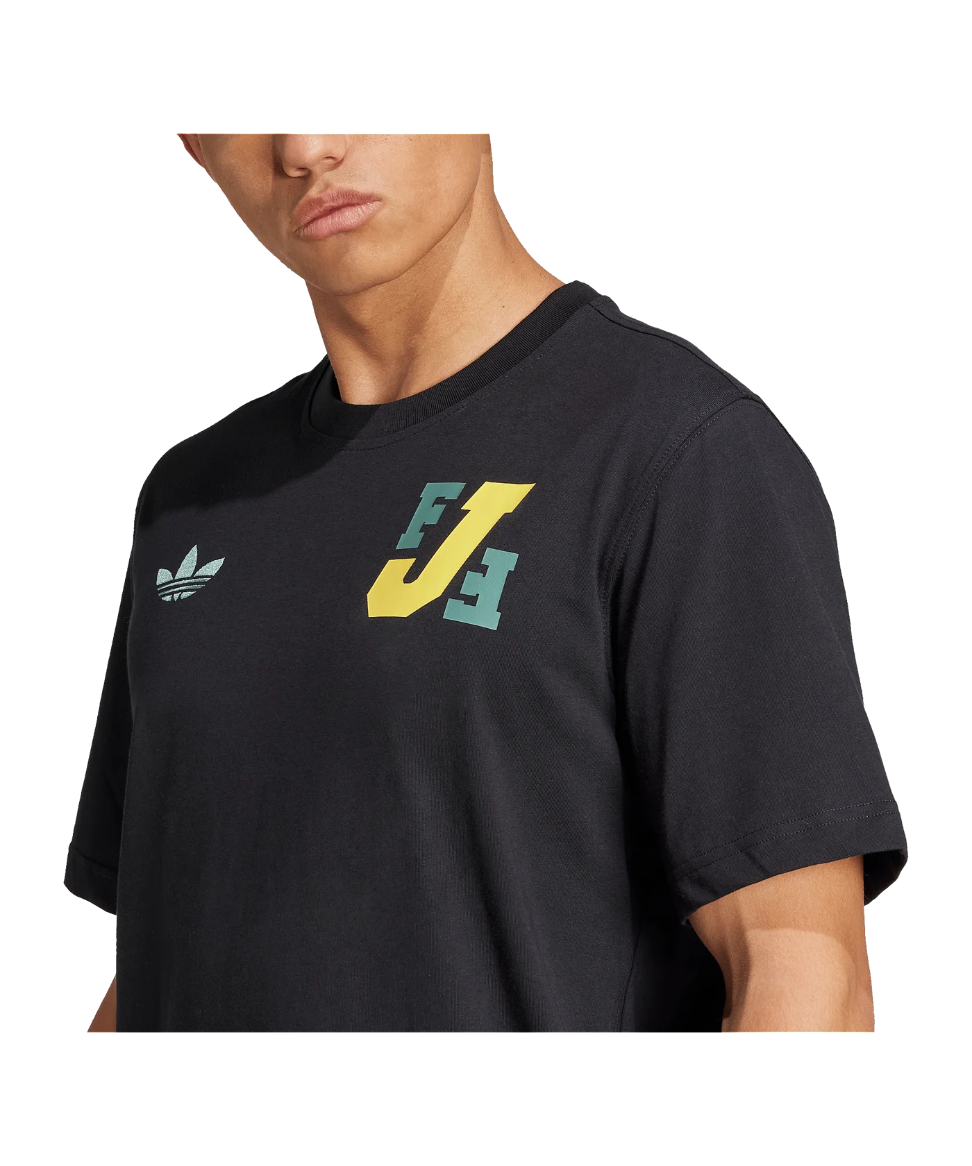 adidas Originals Jamaica VRCT T-Shirt Schwarz