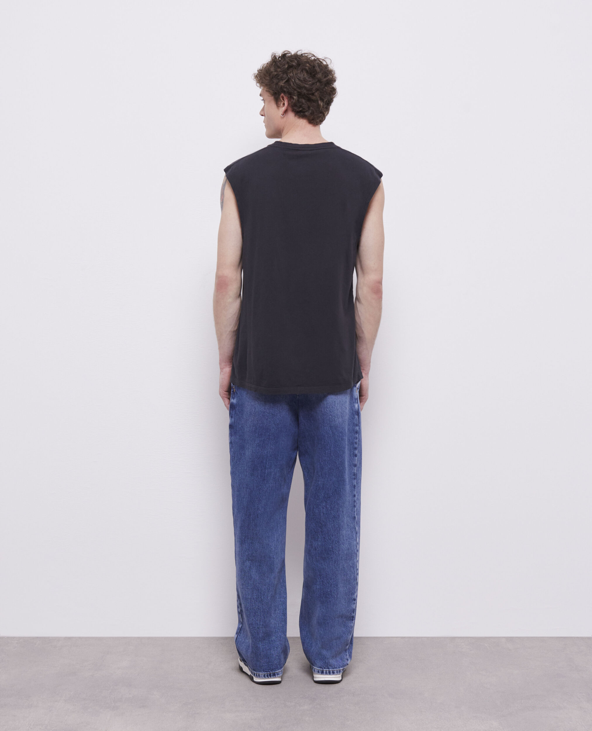 T-shirt sérigraphié noir