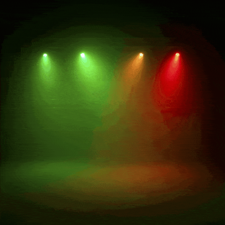 Ayra Q-Par 6 complete LED licht set