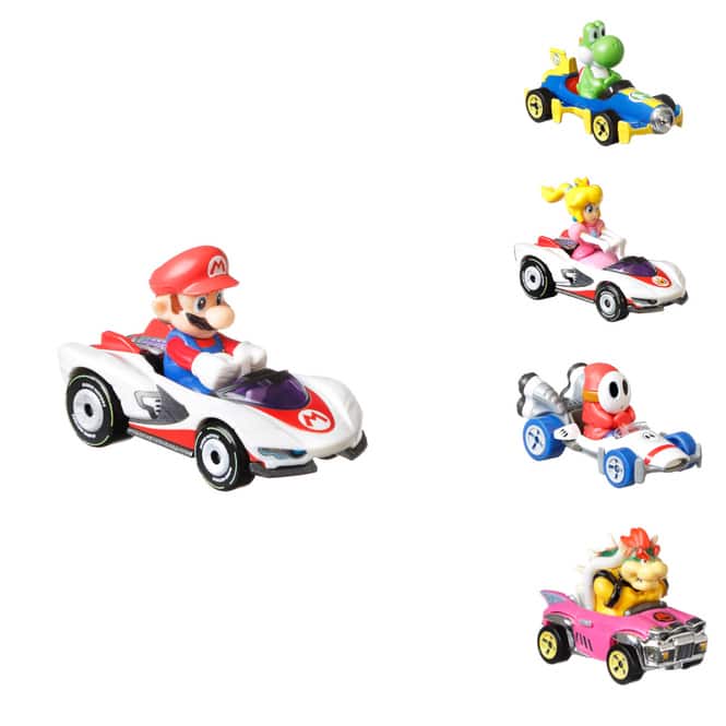 Hot Wheels - Fahrzeug Sortiment - Mario Kart - 1 Stück