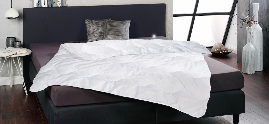 Microfaser Steppbett Aloe Vera 135 x 200 cm