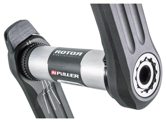 Pédalier Capteur de Puissance Rotor Inpower Direct Mount (sans plateaux) Noir
