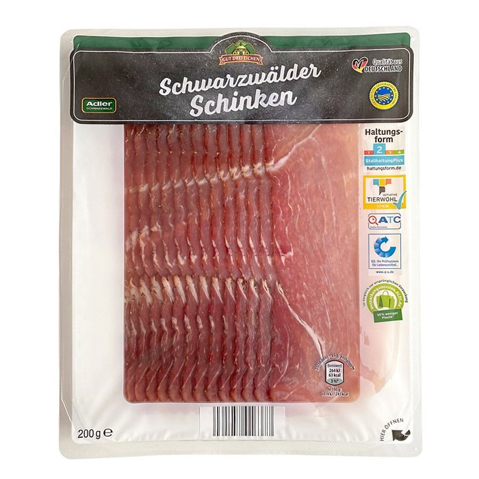 GUT DREI EICHEN Schwarzwälder Schinken 200 g