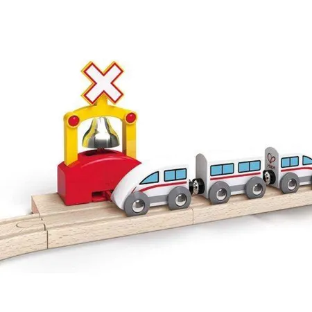 Hape Eisenbahnwelt Automatisches Eisenbahn-Glockensignal