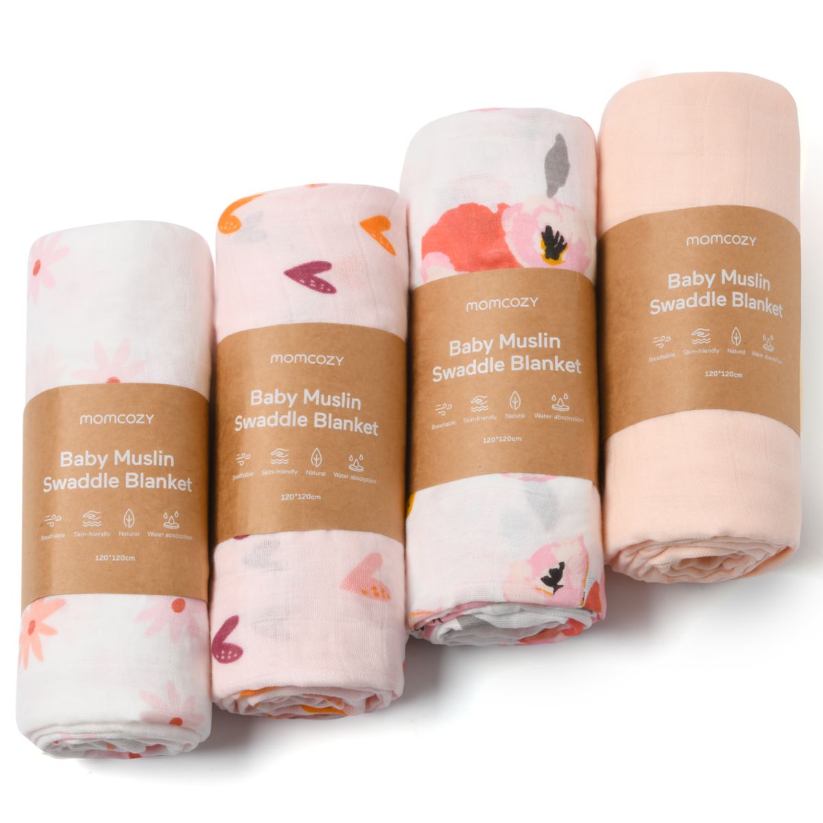Momcozy Musselin Swaddle Blanket