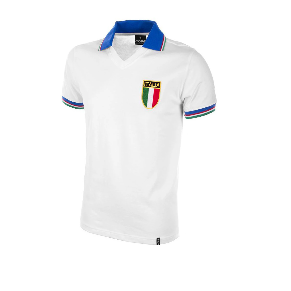 T-Shirt COPA Italy Segundo Equipamento World Cup 1982 Retro